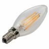 dimmable/non-dimmable e14 c35 led filament bulb